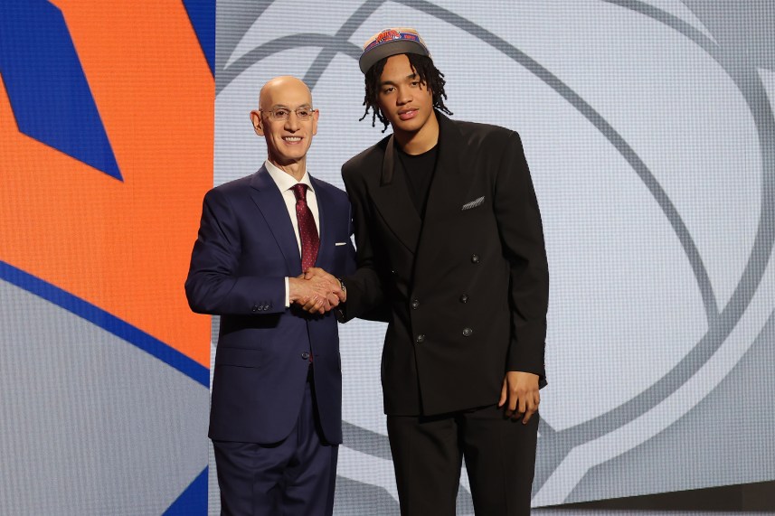 NBA: Draft, knicks, Pacome Dadiet