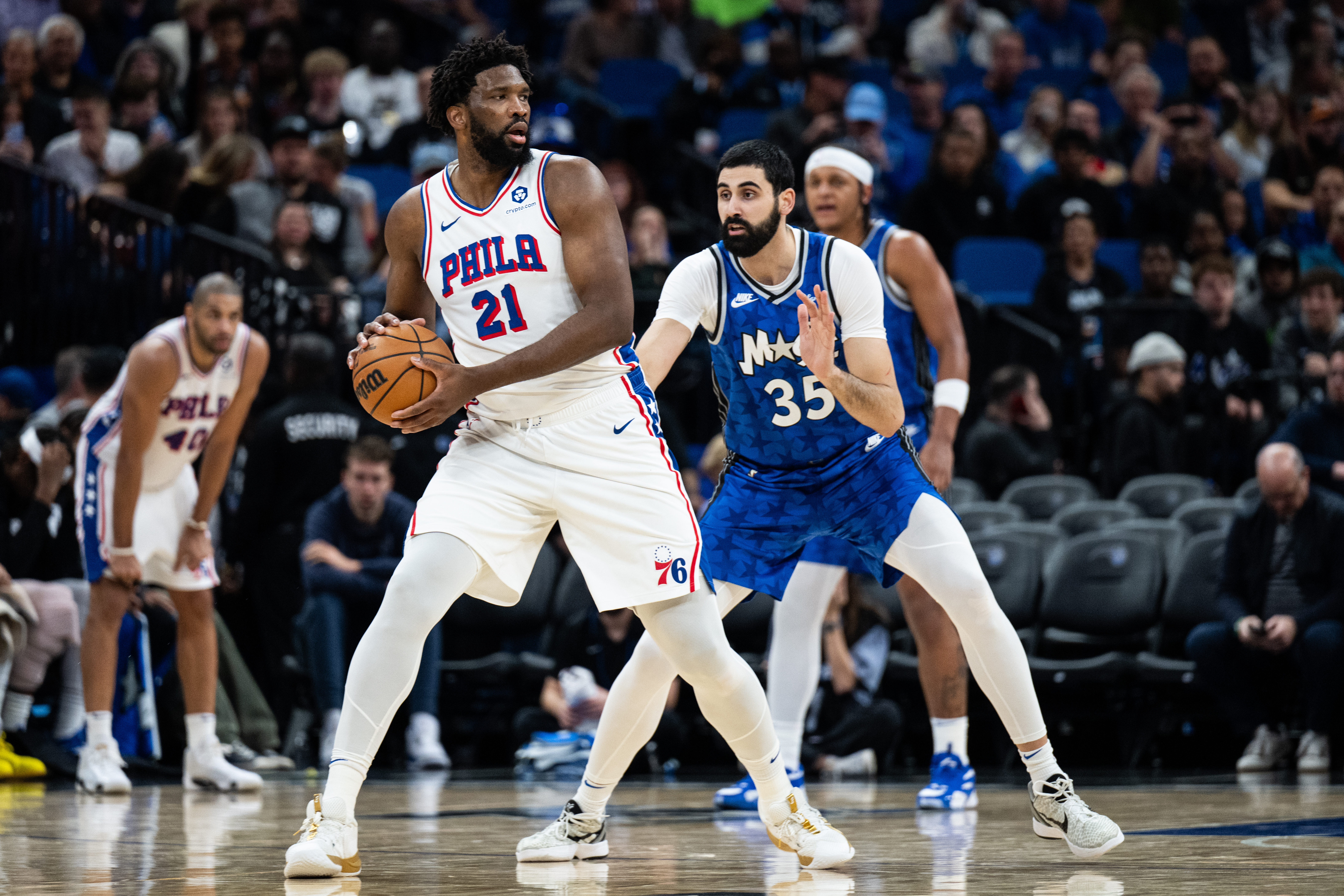 NBA: Philadelphia 76ers at Orlando Magic, knicks