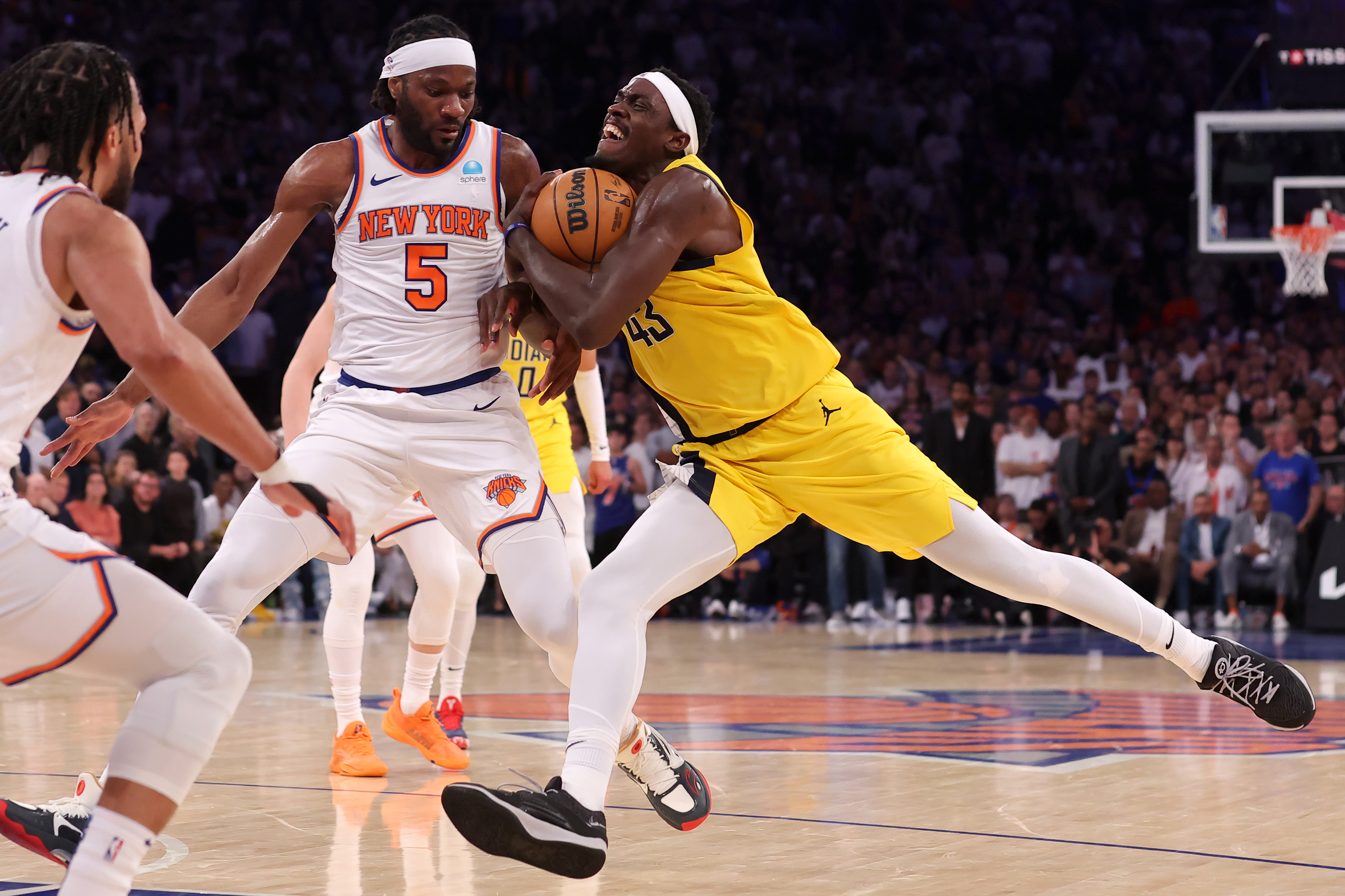 NBA: Playoffs-Indiana Pacers at New York Knicks