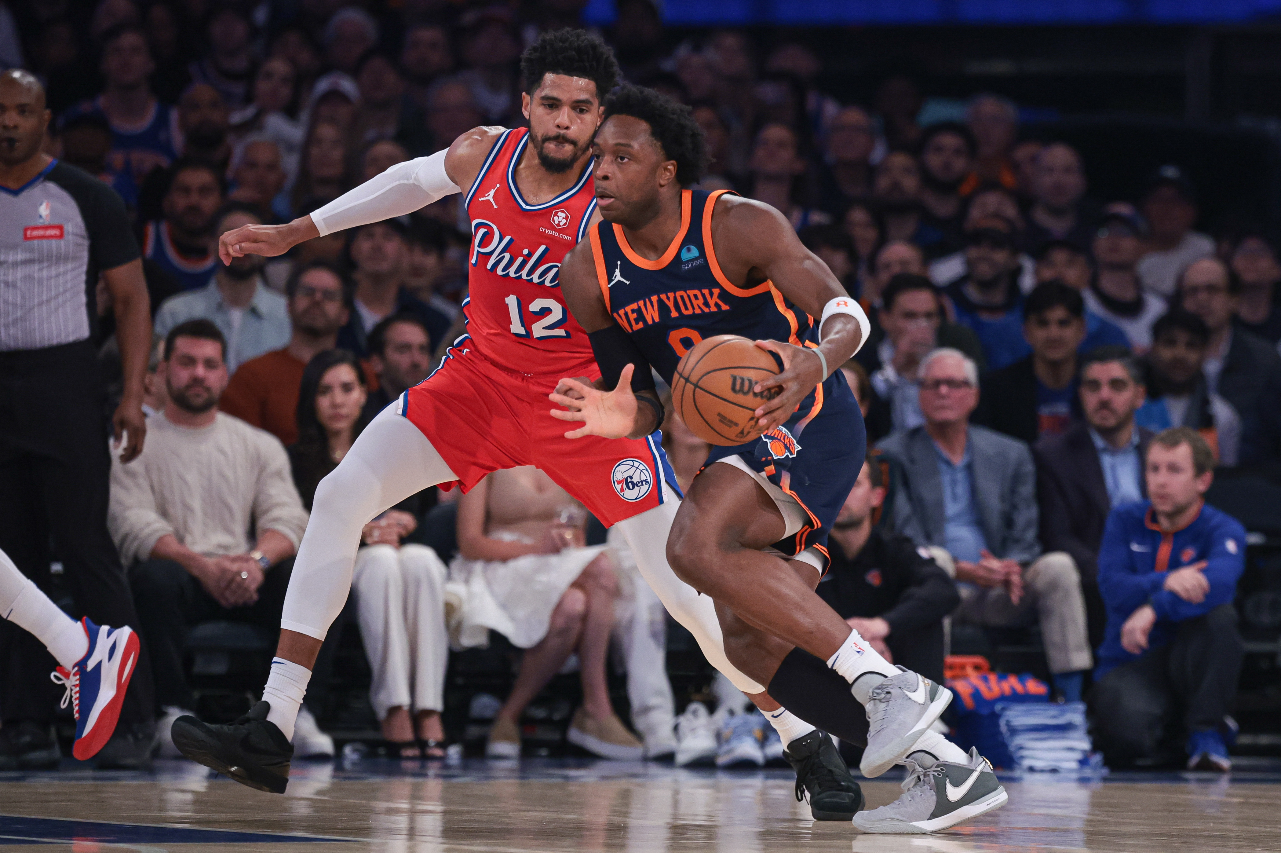 NBA: Playoffs-Philadelphia 76ers at New York Knicks