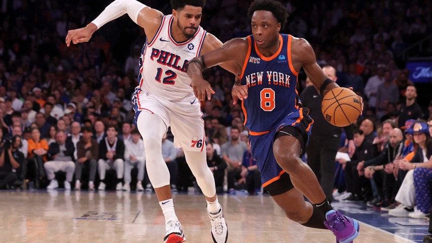 NBA: Playoffs-Philadelphia 76ers at New York Knicks