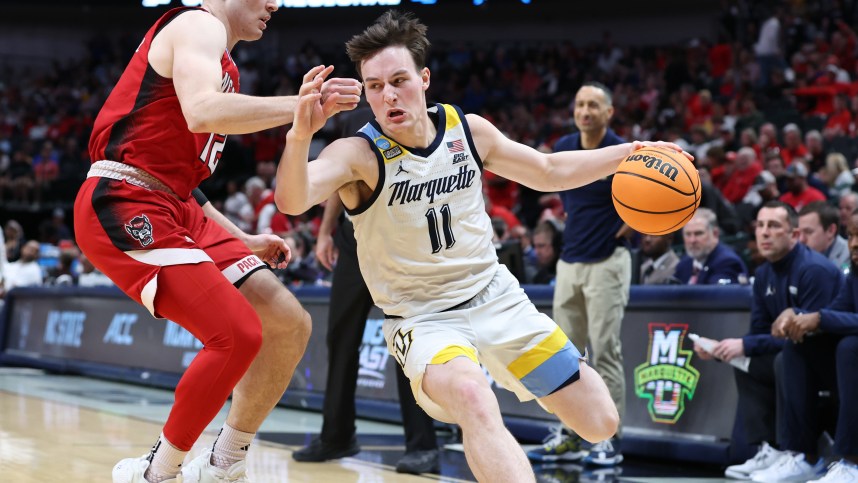 NCAA Basketball: NCAA Tournament South Regional-NC State vs Marquette, knicks