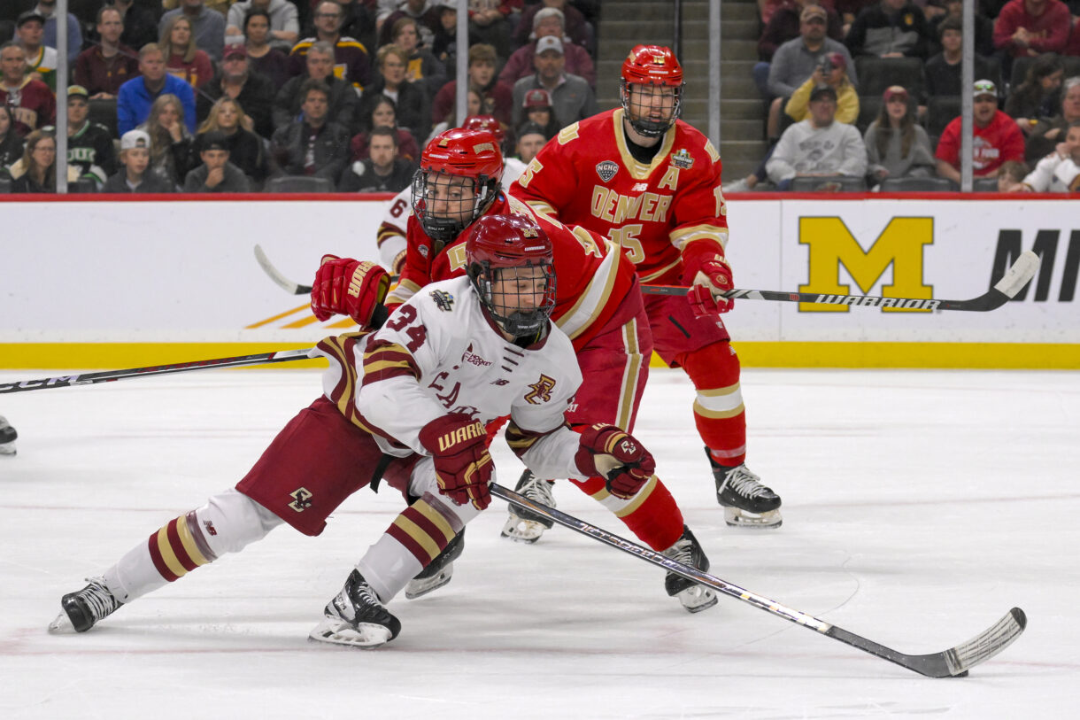 NCAA Hockey: Frozen Four, gabe perreault, new york rangers