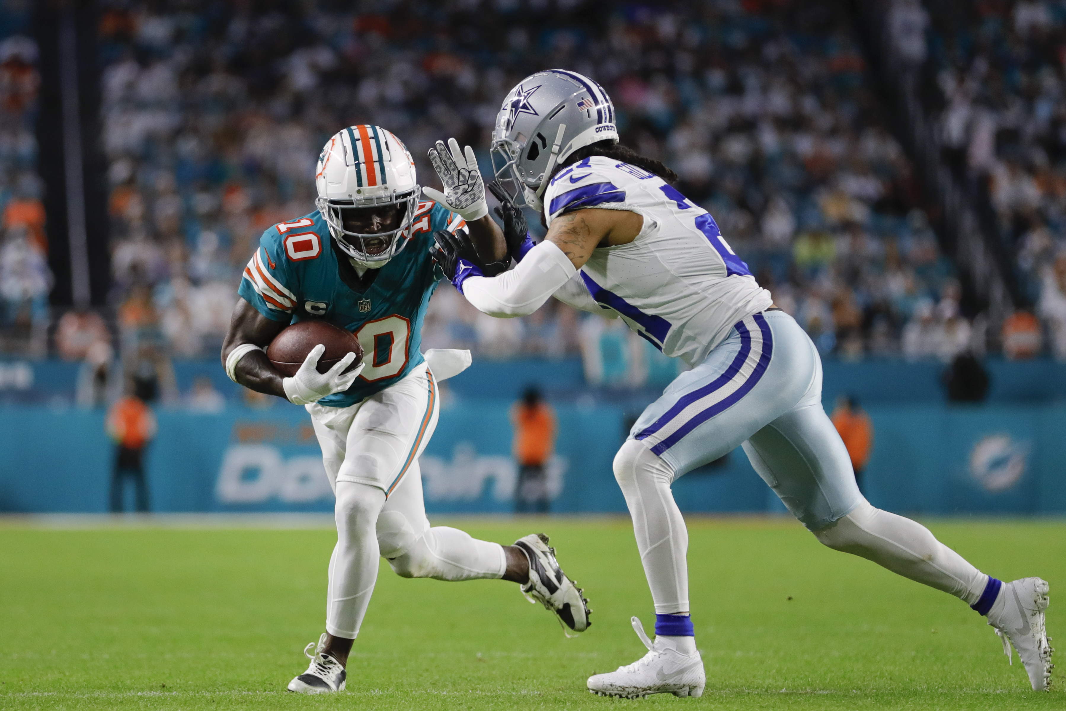 NFL: Dallas Cowboys at Miami Dolphins, stephon gilmore, new york giants