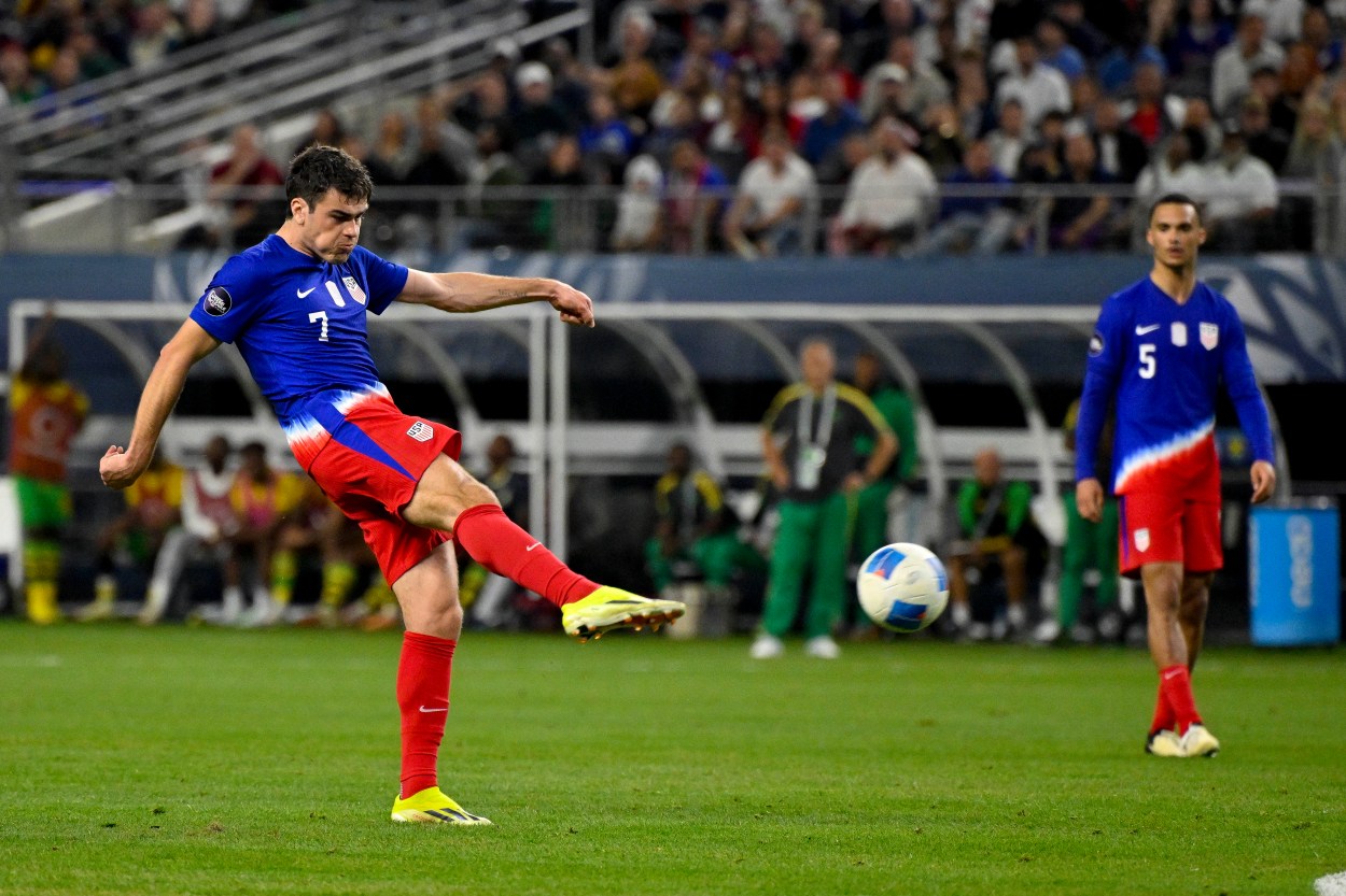 Soccer: Concacaf Nations League-Jamaica at USA, USMNT, Gio reyna