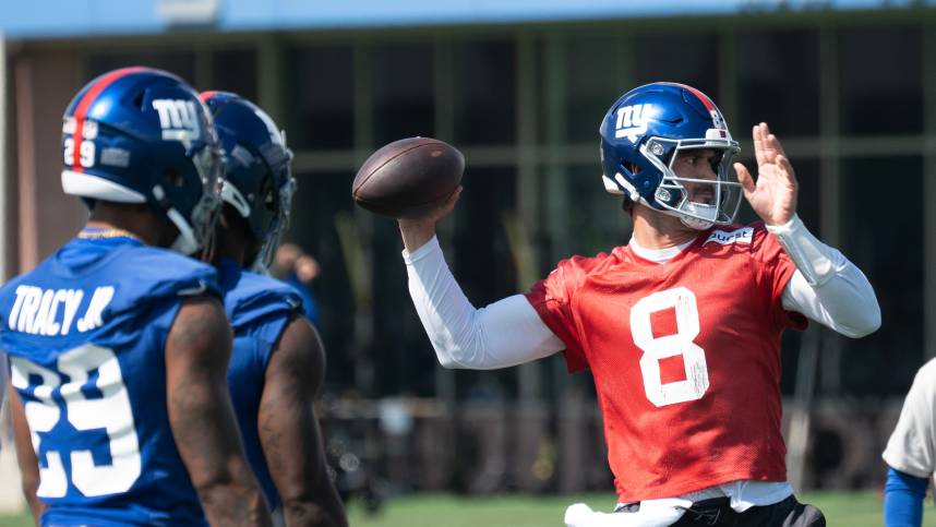 Syndication: The Record, new york giants, daniel jones