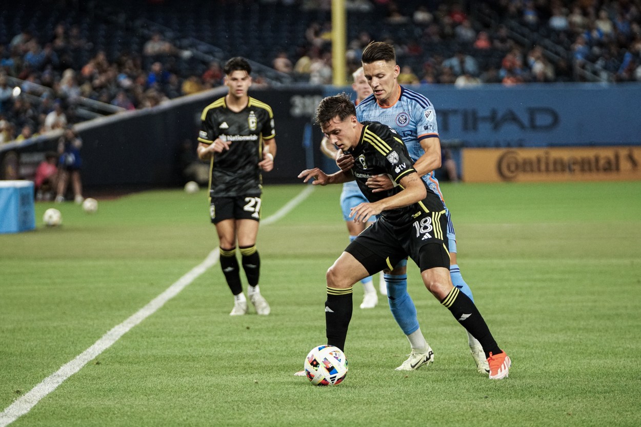 New York City FC and Columbus Crew had a thrilling match in the Bronx | Credit: Antony Surrusco