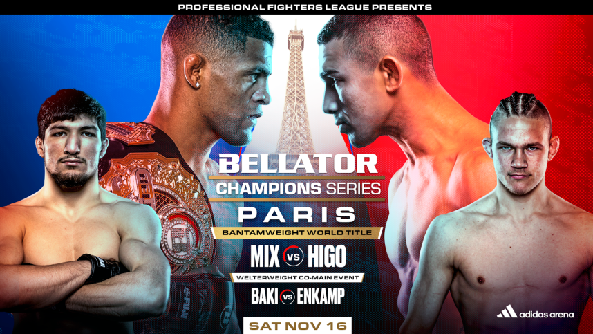 Bellator Champions Series Paris Patchy Mix Leandro Higo