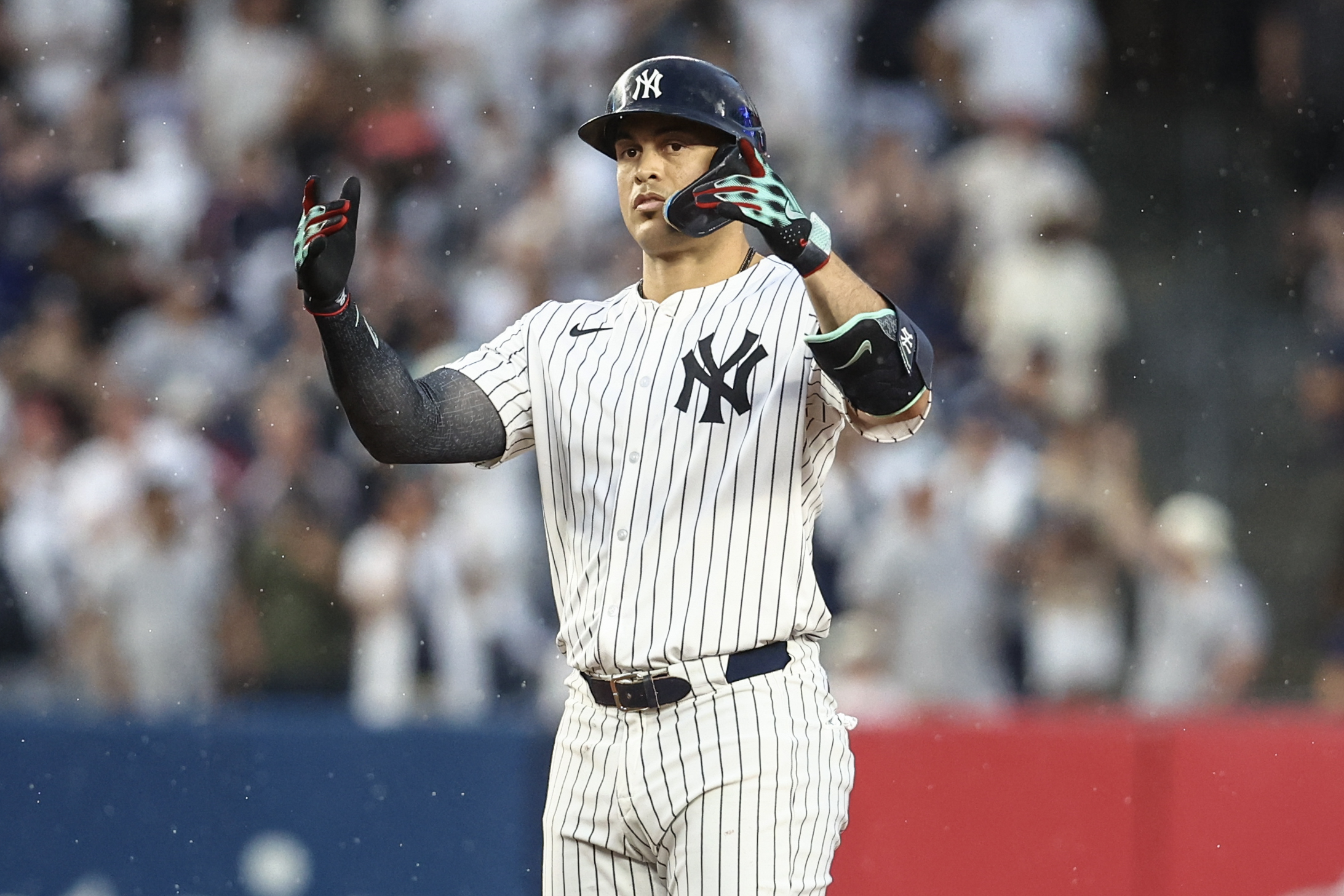 MLB: Atlanta Braves at New York Yankees, stanton