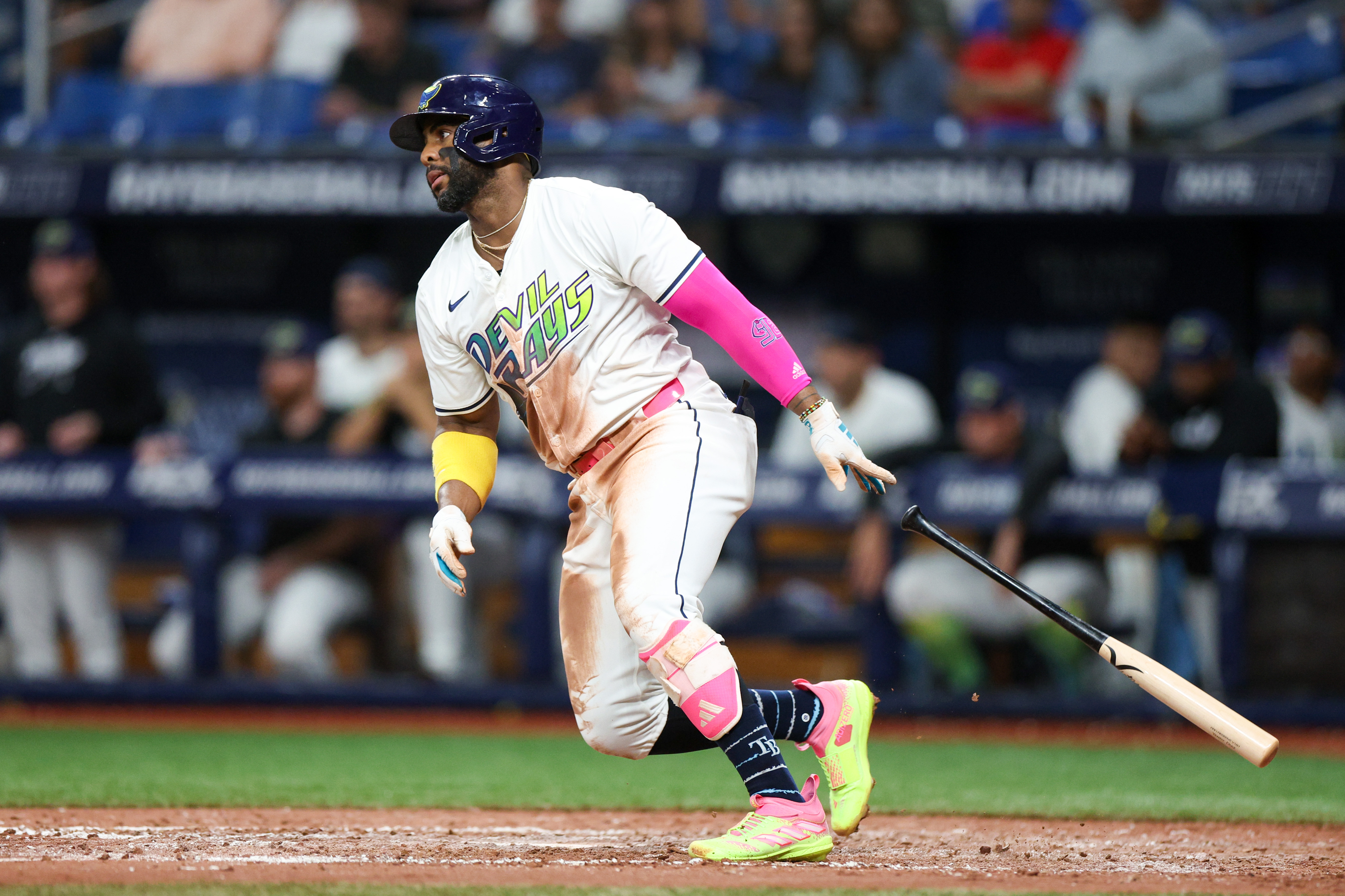 MLB: Cleveland Guardians at Tampa Bay Rays, yandy diaz, yankees