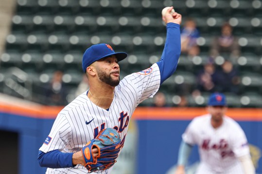 Sep 27, 2023; New York City, New York, USA; New York Mets starting pitcher Joey Lucchesi (47) delivers a pitch during the third inning against the Miami Marlins at Citi Field. Mandatory Credit: Vincent Carchietta-USA TODAY Sports