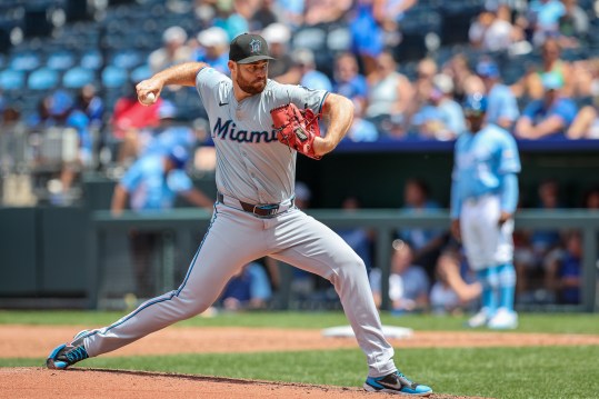 MLB: Miami Marlins at Kansas City Royals