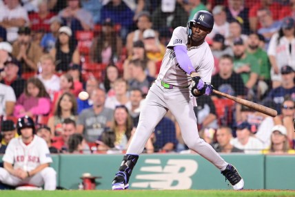 MLB: New York Yankees at Boston Red Sox, jazz chisholm