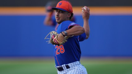 Mets president of baseball operations shuts down calling up top pitching prospect for now