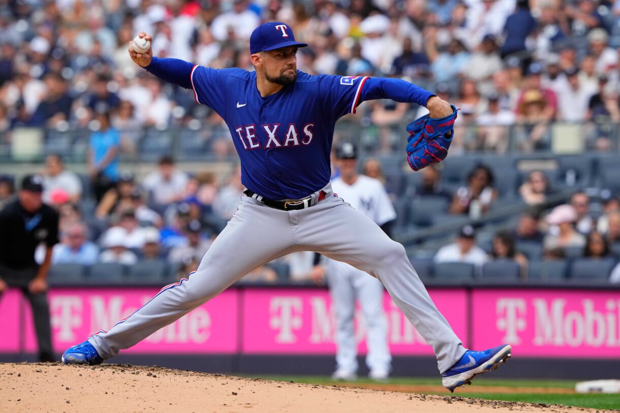MLB: Texas Rangers at New York Yankees