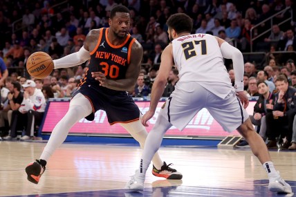 NBA: Denver Nuggets at New York Knicks, julius randle