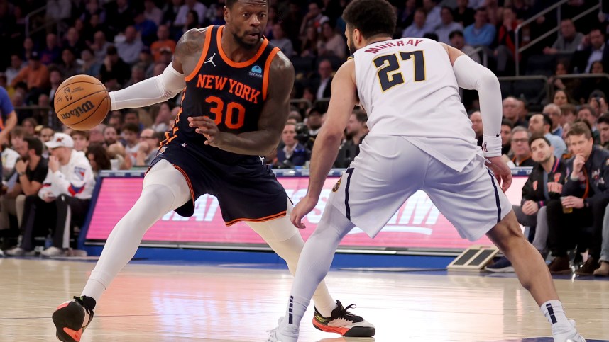 NBA: Denver Nuggets at New York Knicks, julius randle