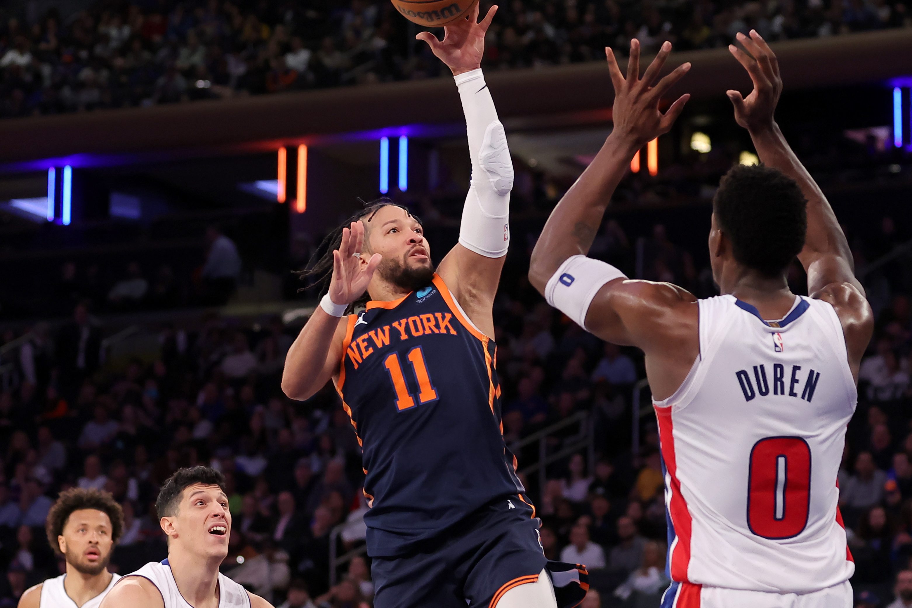 NBA: Detroit Pistons at New York Knicks