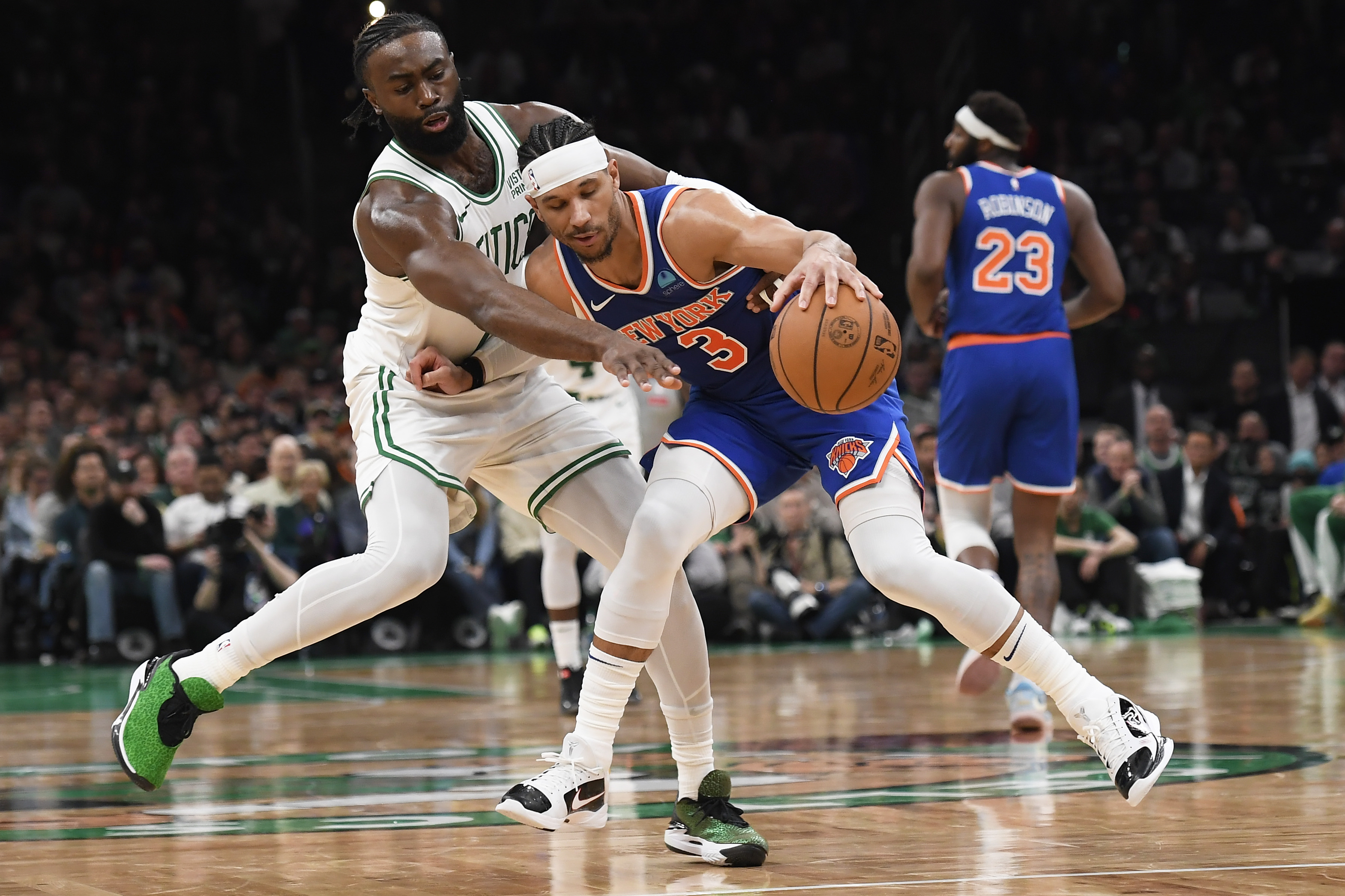 NBA: New York Knicks at Boston Celtics