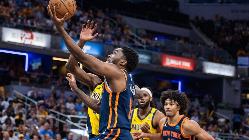 NBA: Playoffs-New York Knicks at Indiana Pacers