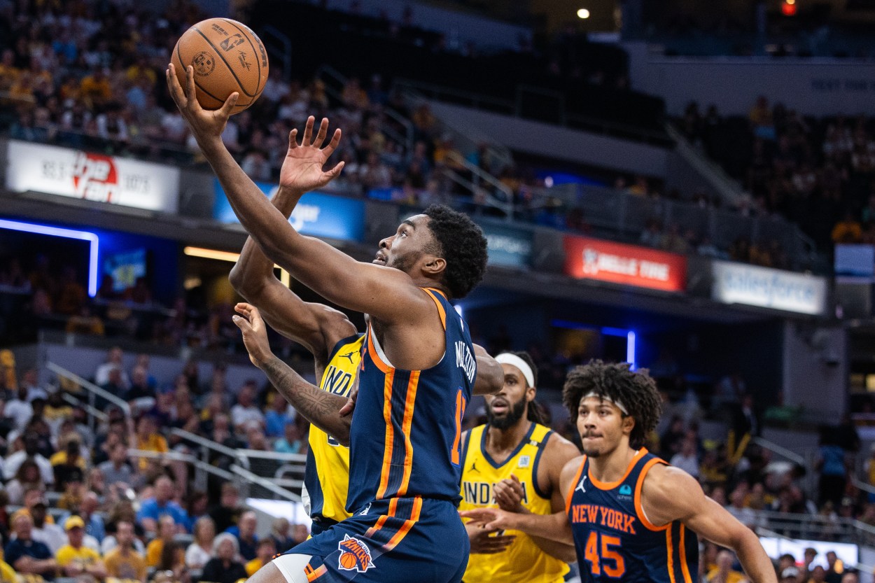 NBA: Playoffs-New York Knicks at Indiana Pacers