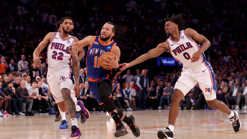 NBA: Playoffs-Philadelphia 76ers at New York Knicks