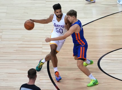 NBA: Summer League-New York Knicks at Los Angeles Lakers