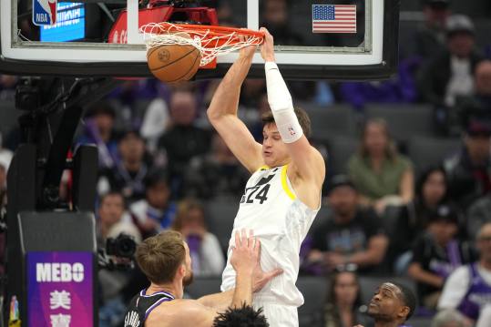 NBA: Utah Jazz at Sacramento Kings, knicks, walker kessler