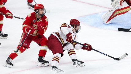 Rangers’ coveted top prospect focused on adding strength and weight as sophomore in NCAA