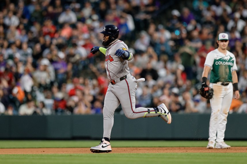 MLB: Atlanta Braves at Colorado Rockies