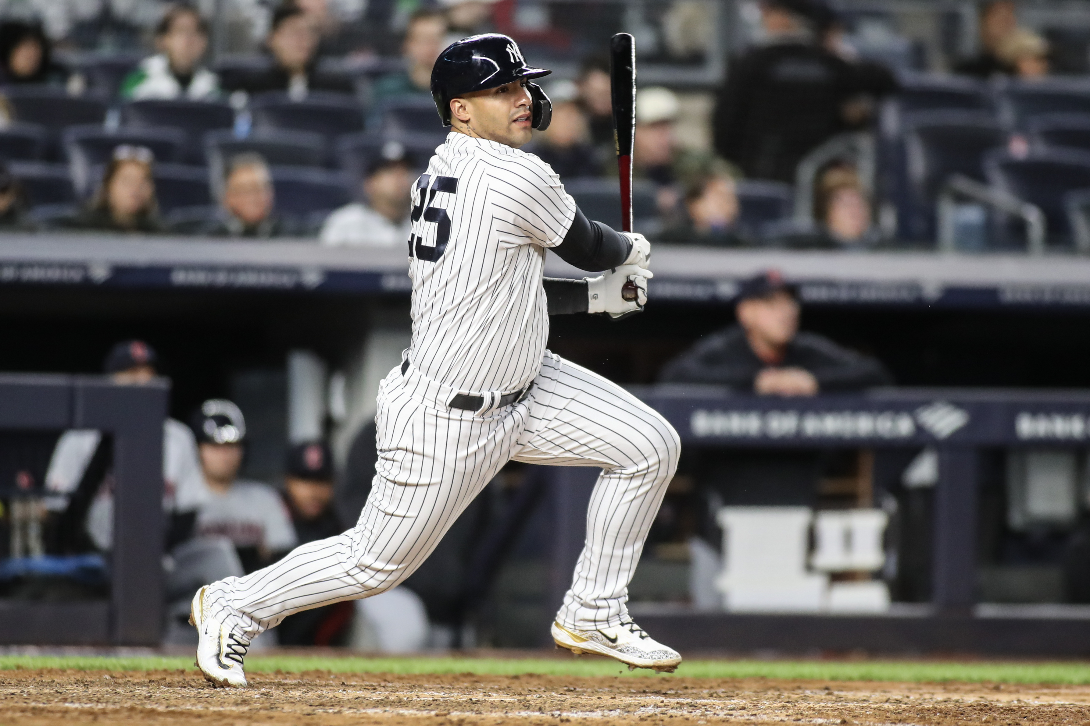 MLB: Cleveland Guardians at New York Yankees, gleyber torres