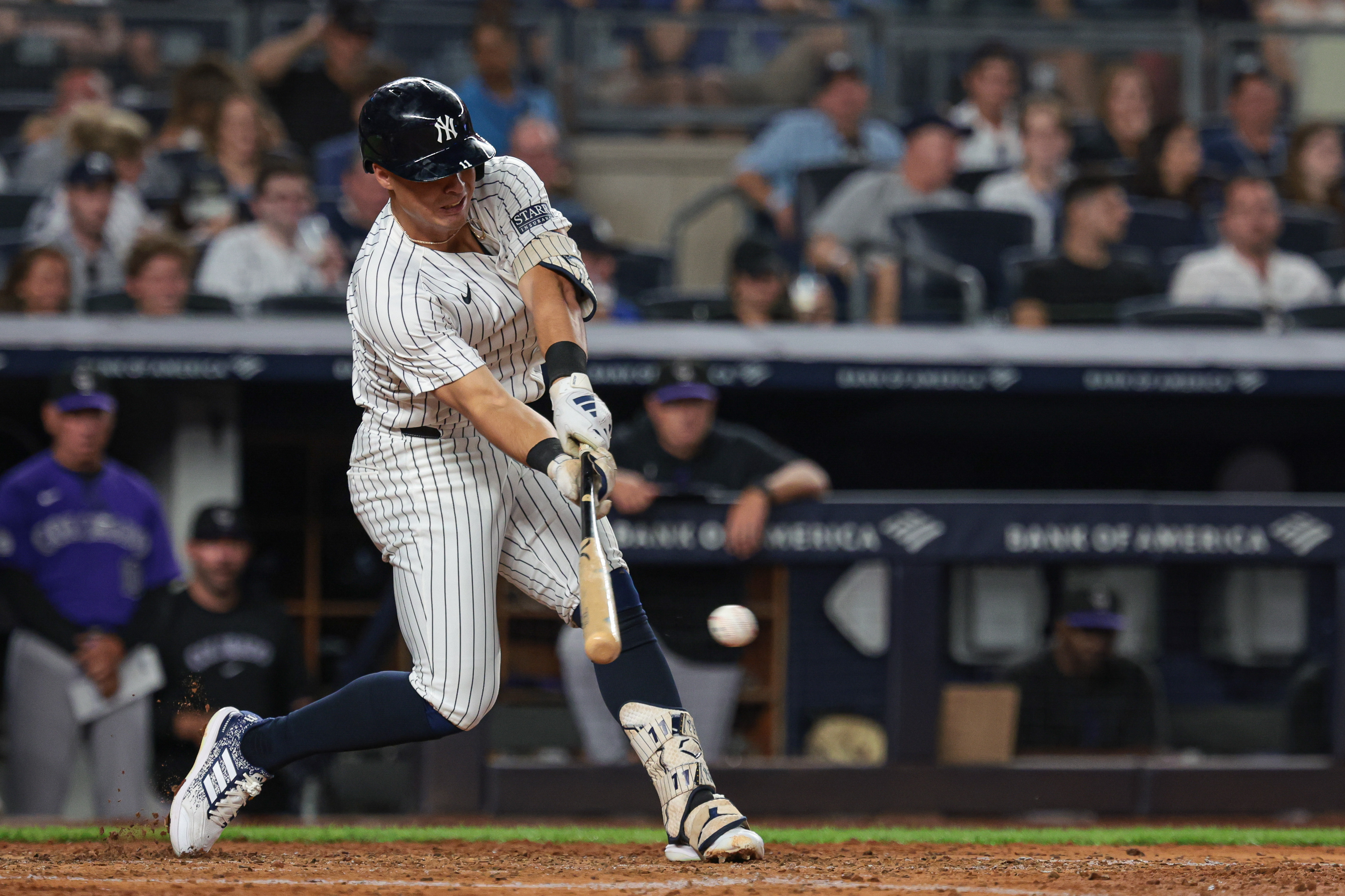 MLB: Colorado Rockies at New York Yankees, anthony volpe