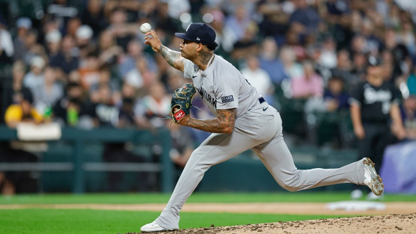 MLB: New York Yankees at Chicago White Sox, luis gil