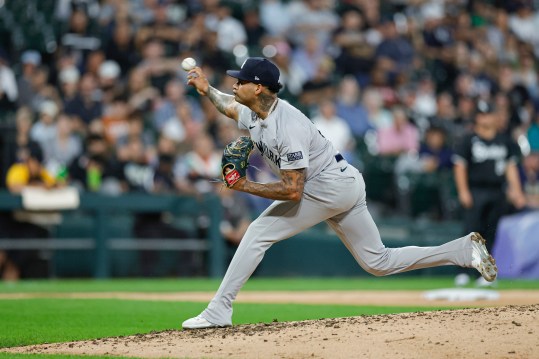 MLB: New York Yankees at Chicago White Sox, Luis Gil