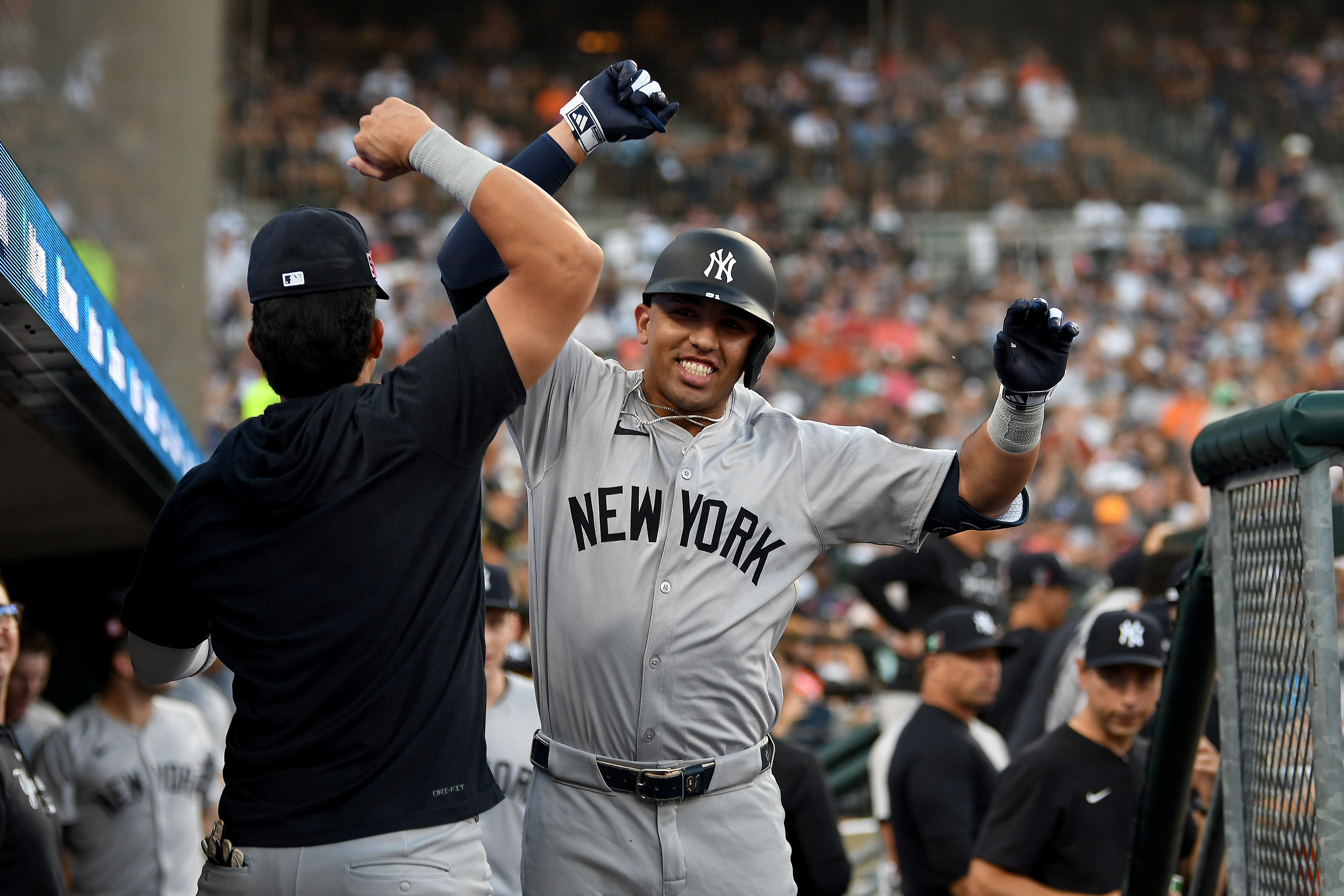 MLB: New York Yankees at Detroit Tigers, oswald peraza