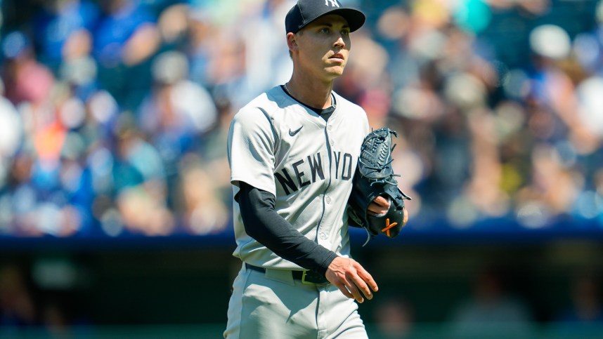 MLB: New York Yankees at Kansas City Royals, luke weaver