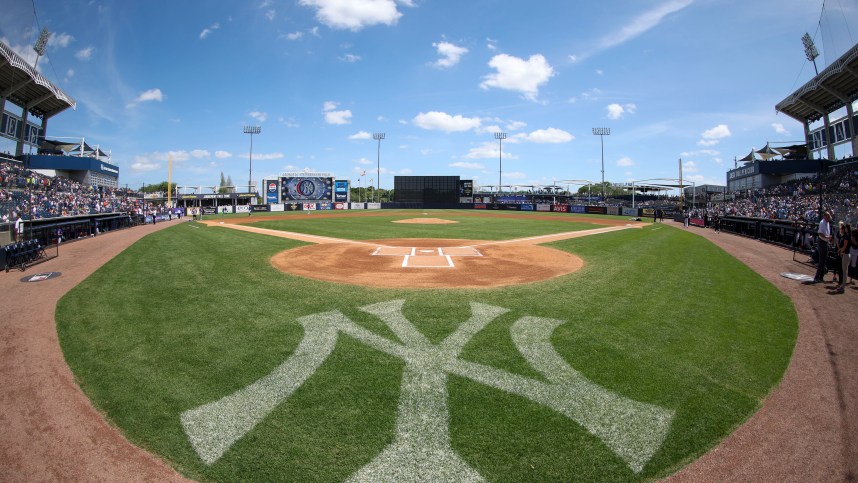 MLB: Spring Training-New York Mets at New York Yankees