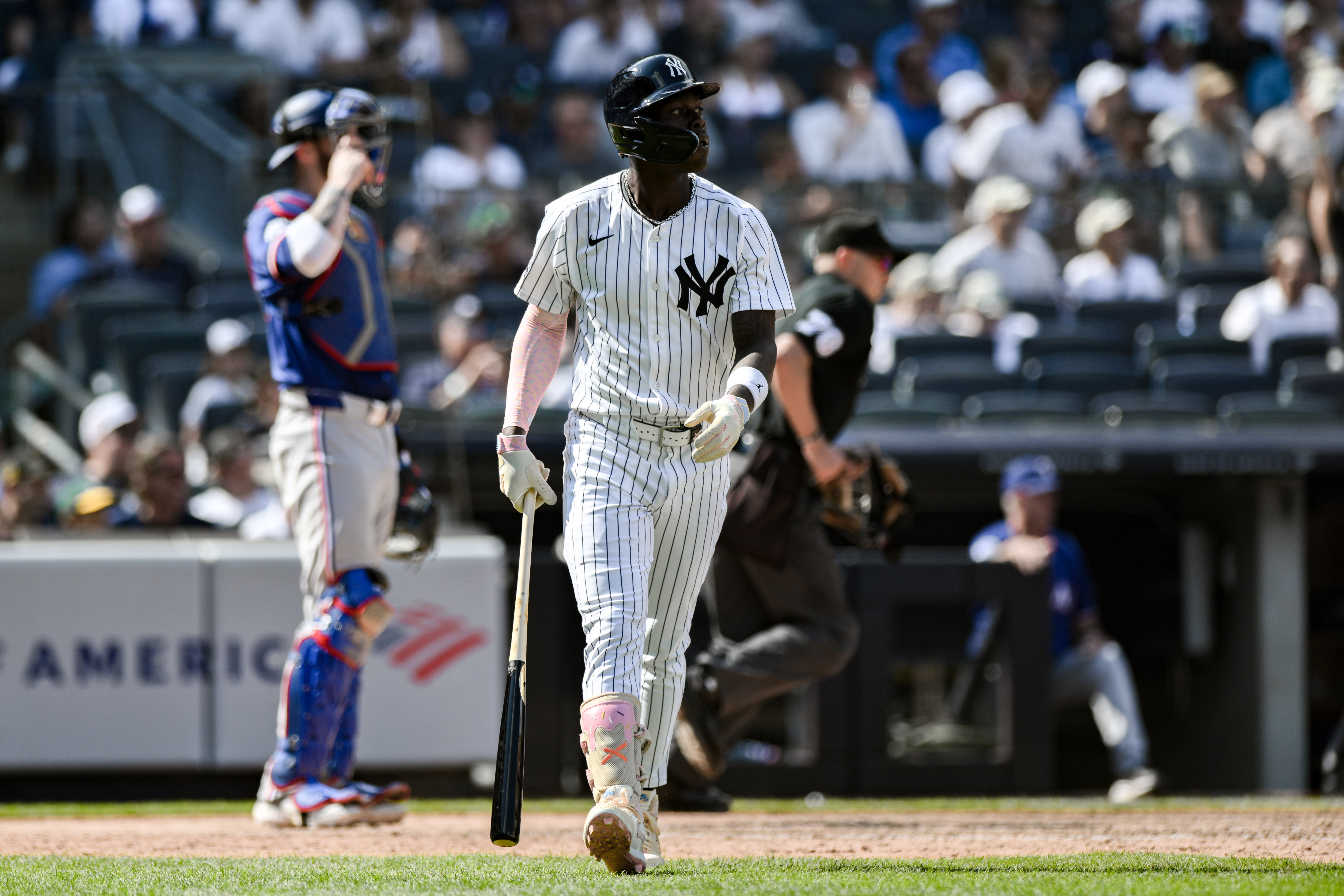 MLB: Texas Rangers at New York Yankees