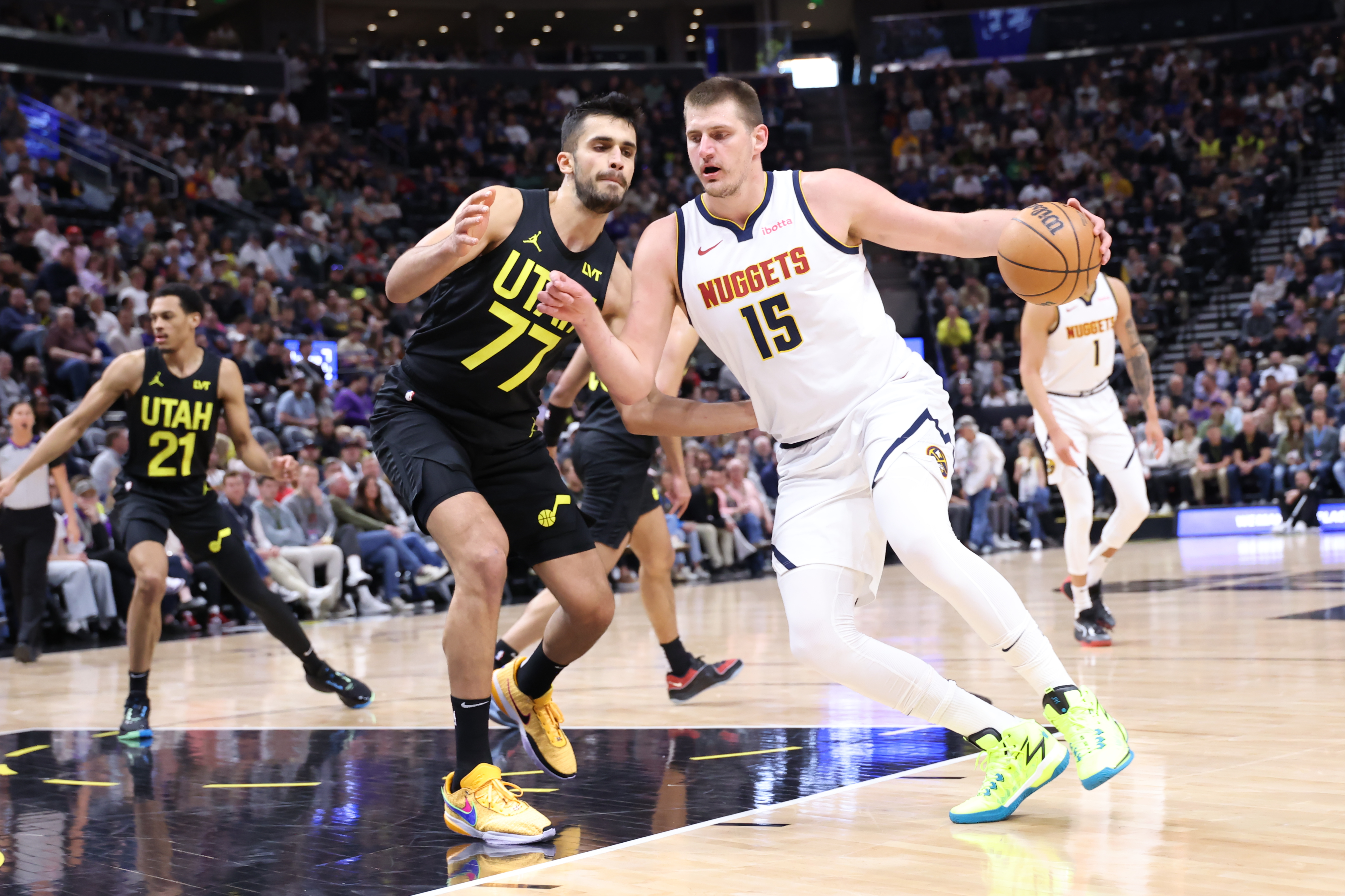 NBA: Denver Nuggets at Utah Jazz, knicks