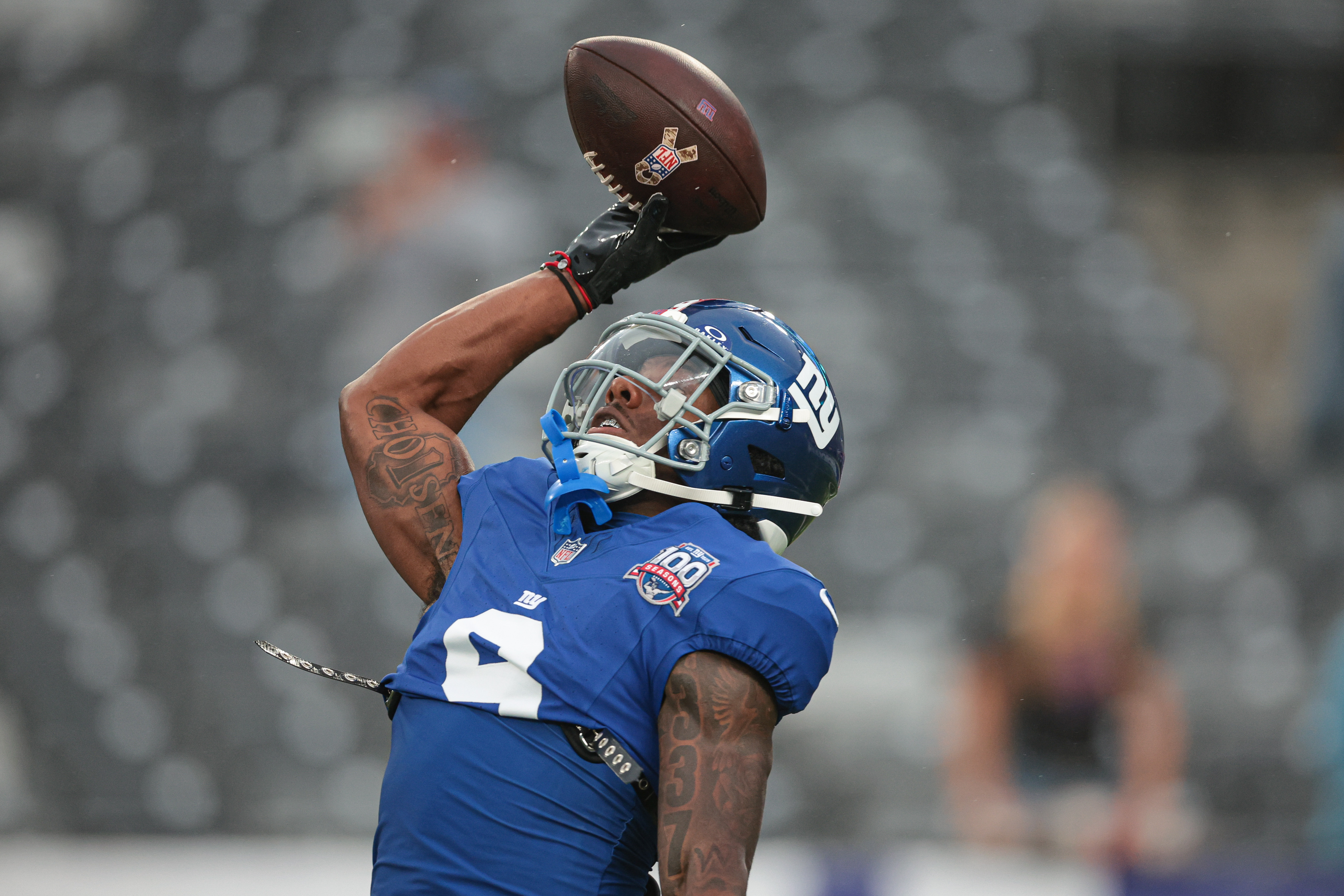 Giants star rookie WR has electrifying goal for NFL debut