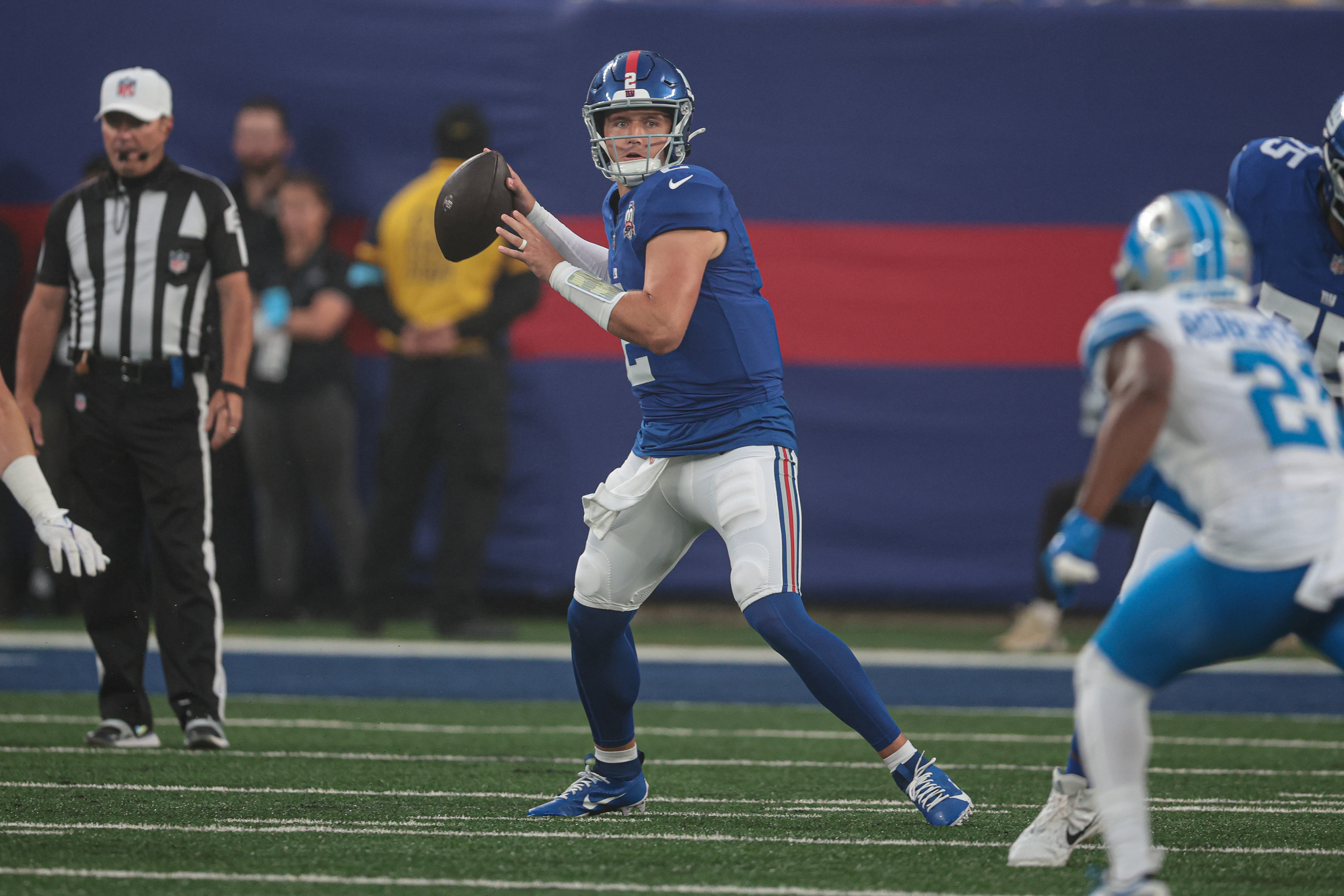 NFL: Detroit Lions at New York Giants, drew lock