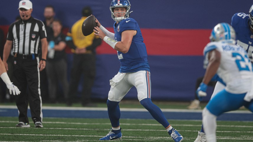 NFL: Detroit Lions at New York Giants, drew lock