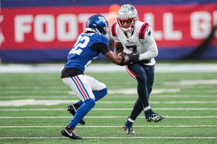 NFL: New England Patriots at New York Giants, adoree jackson