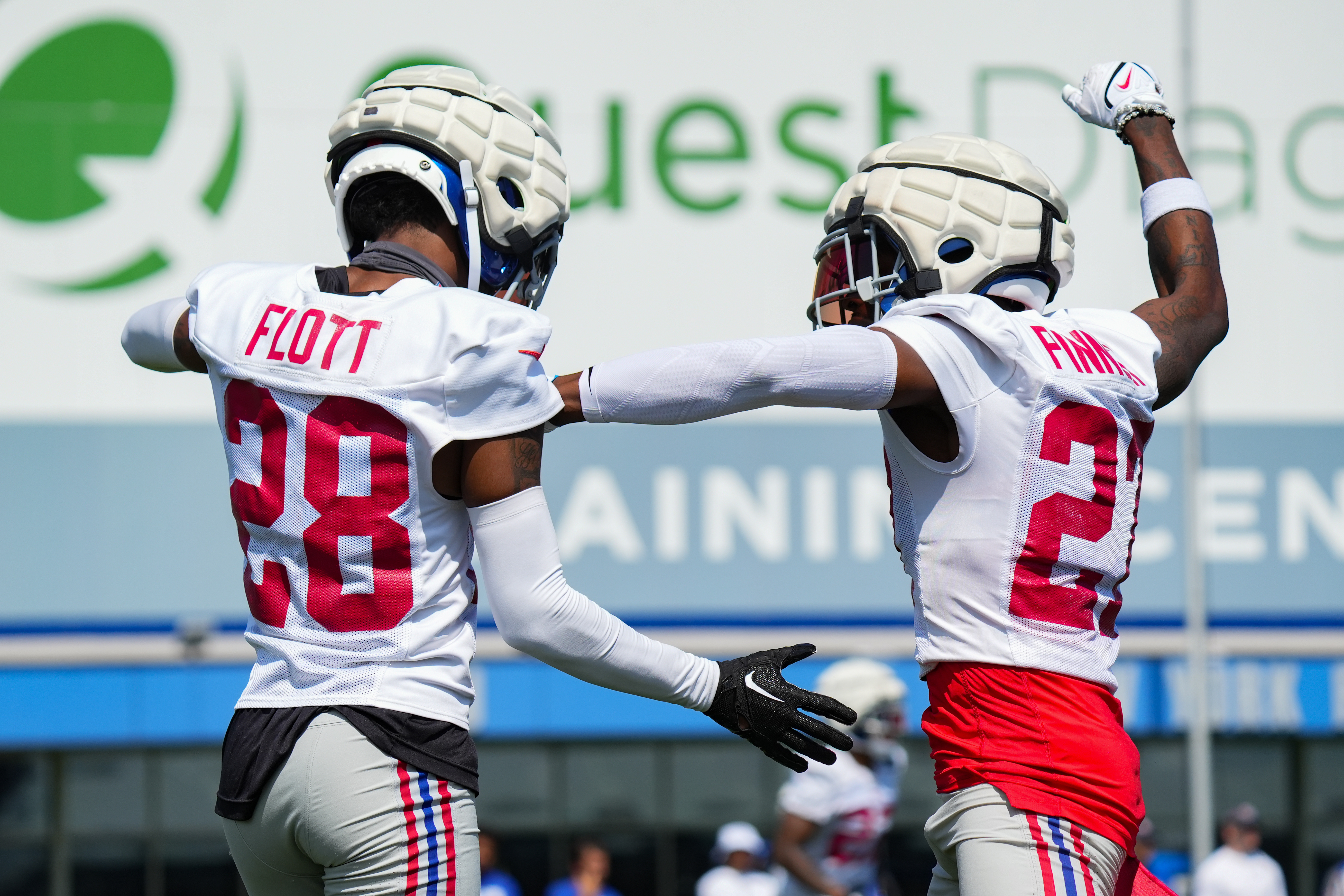 NFL: New York Giants Training Camp, cor'dale flott