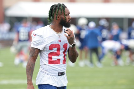 NFL: New York Giants Training Camp, jalen mills