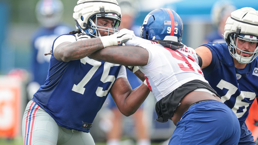 NFL: New York Giants Training Camp, josh ezeudu