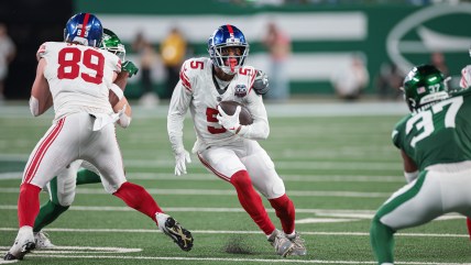 Giants veteran receiver in danger of being cut