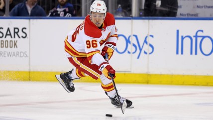 Rangers blockbuster mock trade sends former No. 2 overall pick for Flames star winger