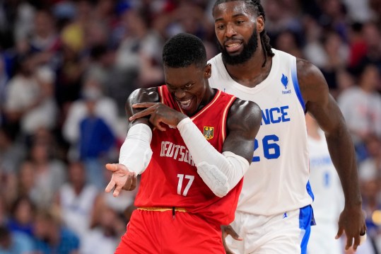 Olympics: Basketball-Men Group B - FRA-GER