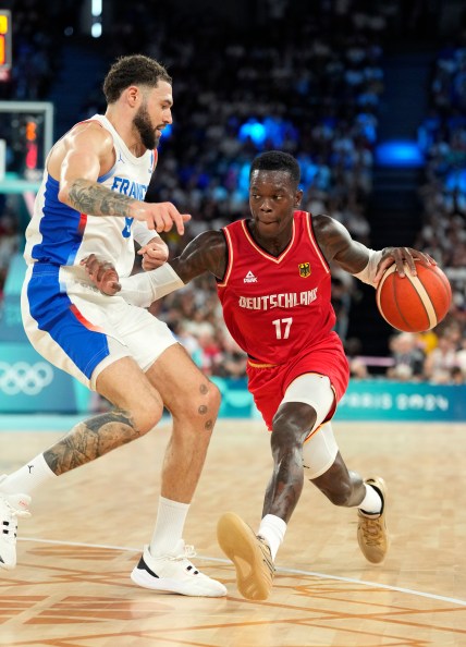 Olympics: Basketball-Men Semifinal - FRA-GER